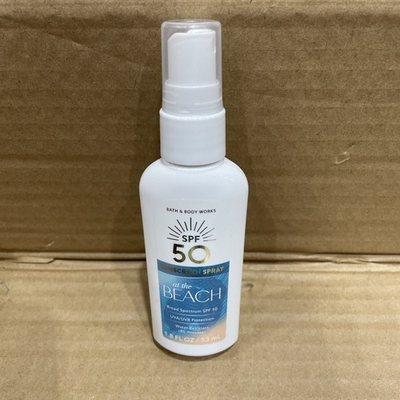 #ad #ad BATH amp; BODY WORKS 1.8 OZ SUNSCREEN SPRAY At The Beach SPF50 Exp: 11 26 $7.00