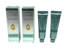 ALGENIST Genius COLLAGEN Calming Relief  LOT 2 x .27 OzTravel NEW wBOX FREE SHIP
