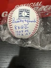 Bill Mazeroski Signed Hall Of Fame Baseball With Inscriptions