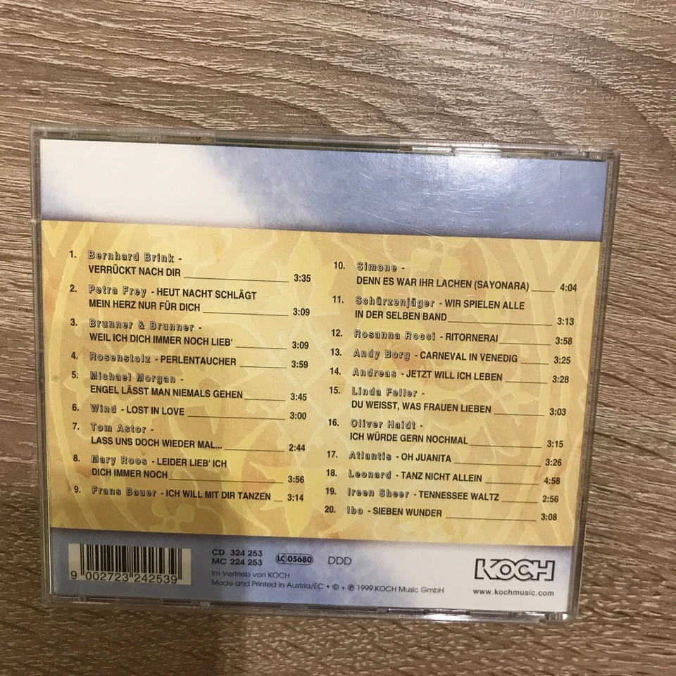 Schlagerstark (1999, Koch) 20 Mega-Hits [CD] C - Bild 3 von 3