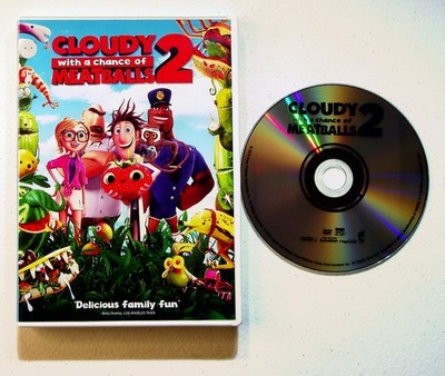 Cloudy with a Chance of Meatballs 2 DVD 2013 Animated Family Film