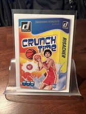 2024-25 Panini Donruss - Crunch Time Zaccharie Risacher #1 (RC)