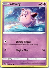 Clefairy 074/192 Common Rebel Clash Pokemon Near Mint