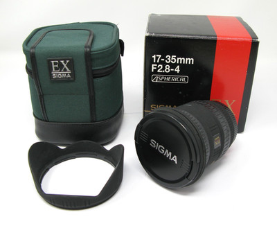 Sigma Objektiv 17 35 mm f/2,8 4 EX HSM für Canon EOS