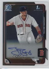 2015 Bowman Chrome Prospects Auto Jordan Betts #BCAP-JBE Auto 0v1