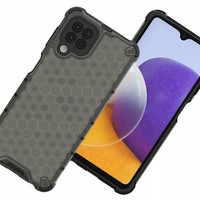 Hurtel Honeycomb Armor Case FÜR Samsung Galaxy A22 4G MIT Gelrahmen