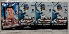 3 Packs of 2019 Topps Chrome Baseball + 2017 ...