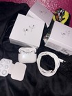 Apple AirPods Pro (2nd Gen) White Wireless Bluetooth Earbuds w/ USB-C Case — photo 2