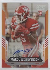 2021 Score Rookies First Down Signatures 1/10 Marquez Stevenson #338 Auto 1u6