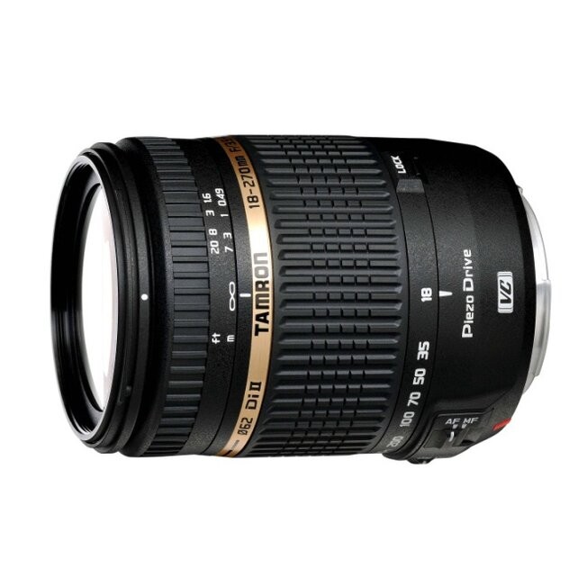 Tamron obiettivo grandangolo zoom asferico 18-200mm f/3.5-6.3 per Nikon