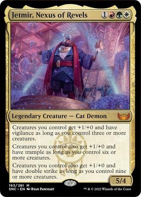 1x Jetmir, Nexus of Revels - Streets of New Capenna - NM  -  MTG