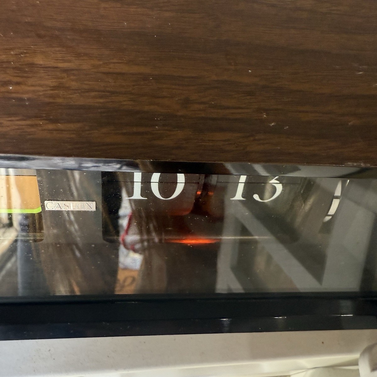 Extremely RARE COPAL CASLON 602 Flip Clock PLUG Day-Date- MCM