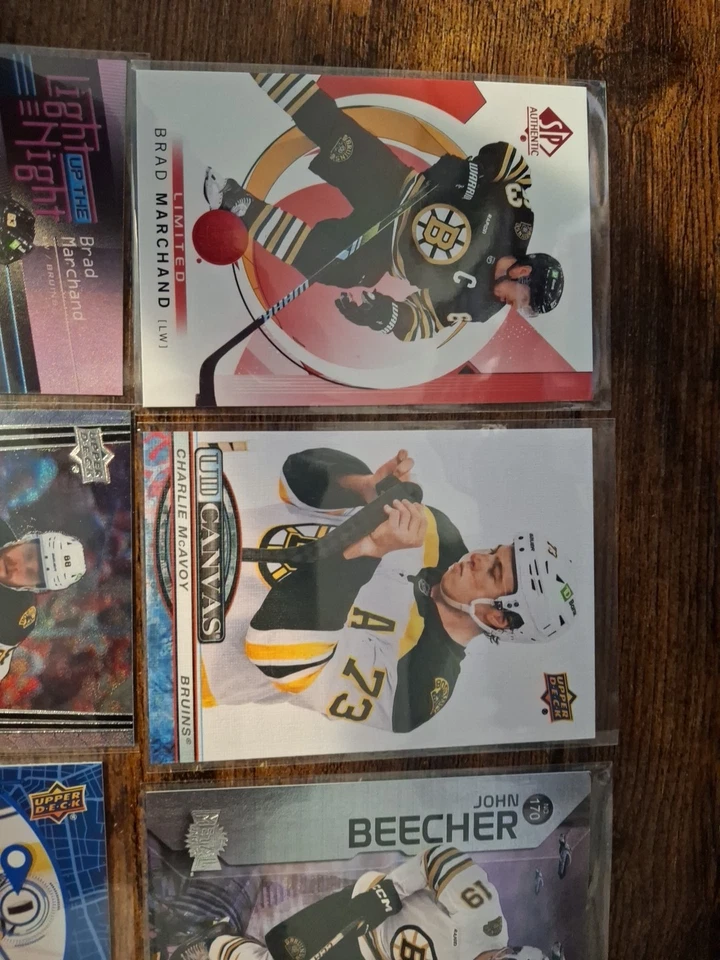 Boston Bruins Lot of 8 Cards As Pictured **Combine Ship ** - Image 4 of 4