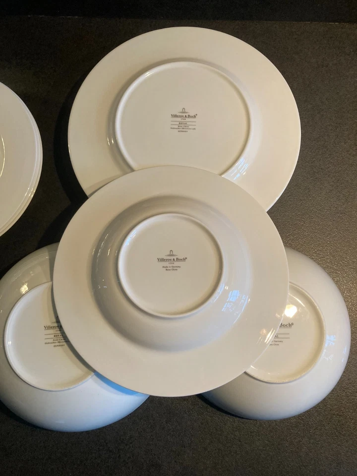 Villeroy & Boch Royal, cremeweißes Bone China, 12 Teile, Teller und Schüsseln - Bild 3 von 3