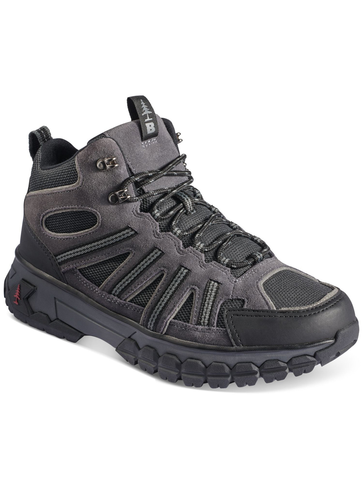 Мужские походные ботинки BASS OUTDOOR Mens Grey 1Platform Peak Hiker 2 Кожаные Походные ботинки длиной 10 м 6590₽