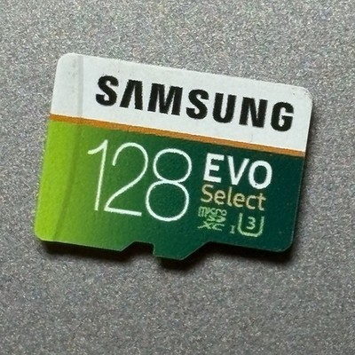 Samsung 128GB Micro EVO select A50 best 4K HD SD card for Galaxy A50 phone