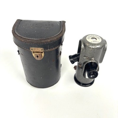 Vintage Sitesquare Optical Square Surveying Tool Hilger Watts England Case