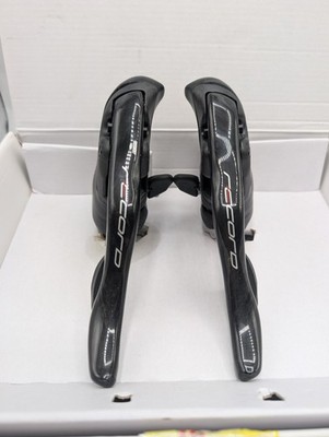 Campagnolo Record 2x12 fach Set Ergopower STI Schalthebel 12 Speed Rim brake NOS