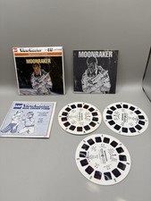 1979 JAMES BOND MOONRAKER ROGER MOORE VIEW-MASTER SCI-FI SPACE MOVIE PACK