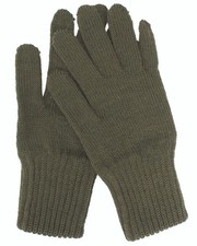 Wool Glove Liners OD Green Military Surplus Cold Weather NEW, One Size Fits most