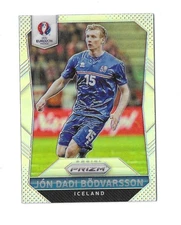 2016 Panini Prizm UEFA Euro - Jon Dadi Bodvarsson #115 Silver Prizm (RC)