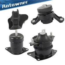 4× Engine Motor & Trans Mount Set For Acura TL Sedan 4-Door Auto Trans 2009-2014