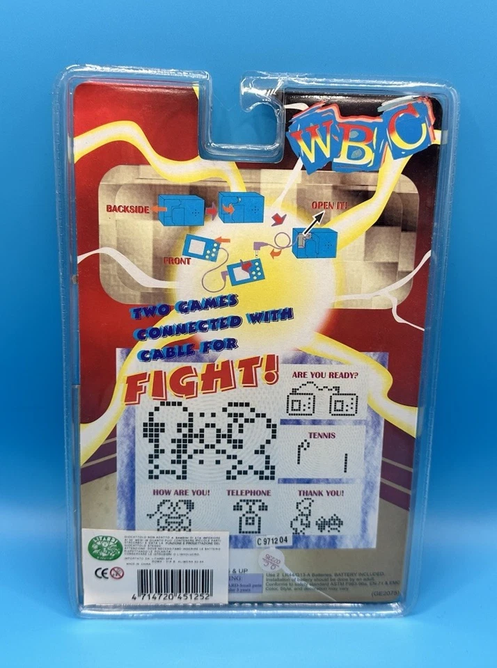 Videogochi Game & Watch '90 Super Fighter WBC Apollo Street Fighter Tiger KO Nuevo Foto 4 de 4