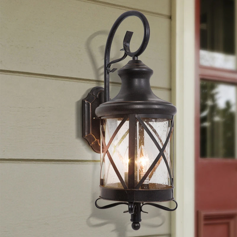 Три светильника YHD коллекция Lorenza полированная маслом бронза семенное стекло - Изображение 4 из 4