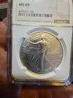 2026 Silver Eagle In Ngc Ms69