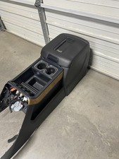 2014-2018 Chevrolet Silverado Sierra Black Center Floor Console 14 15 16 17 18 2014-2018 Chevrolet Silverado Sierra Black Center Floor Console 14 15 16 17 18