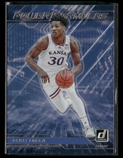2022 Chronicle Draft Pick #PF-OCH Ochai Agbaji Power Formulas Jayhawks Cavaliers