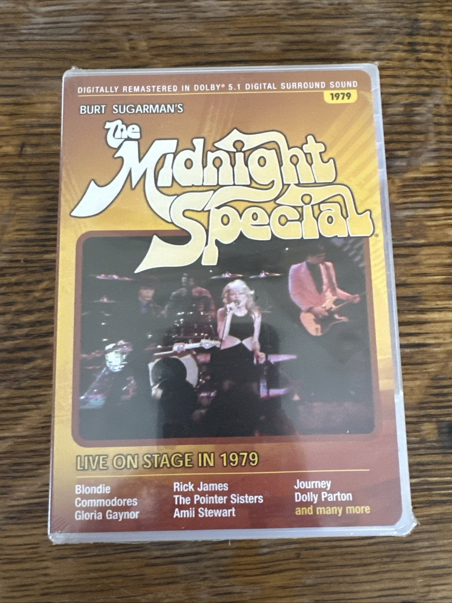 The MIDNIGHT SPECIAL: Live on Stage in 1979 DVD Blondie Commodores