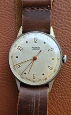 Vintage Rotary Maximus Swiss Mechanical Watch Cream Dial Gold Numerals. AS 1130