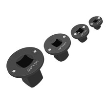 Heat Treated Steel Low Profile Socket Adapter for Impact Driver 14 to 12 Inch