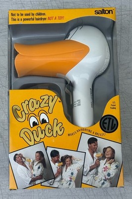 Vintage Retro Crazy Duck Salton HD5060 Hair Dryer for sale online