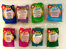 1999 McDonald's/Mattel Barbie Happy Meal Toys- NEW in Sealed Bags- Set of 8