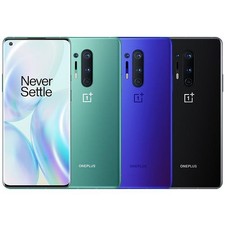 OnePlus 8 Pro 5G IN2023 128/256GB 48MP Smartphone Black/Green Unlocked GOOD