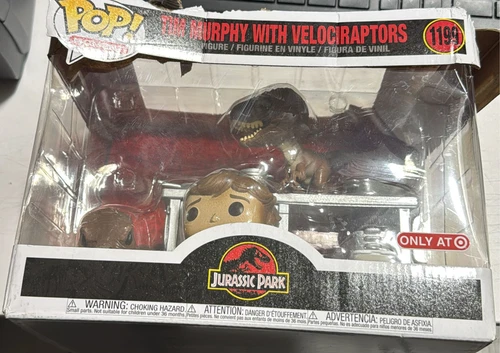Funko POP! Jurassic Park Tim Murphy With Velociraptors #1199 (/GM4-1243-1199-...