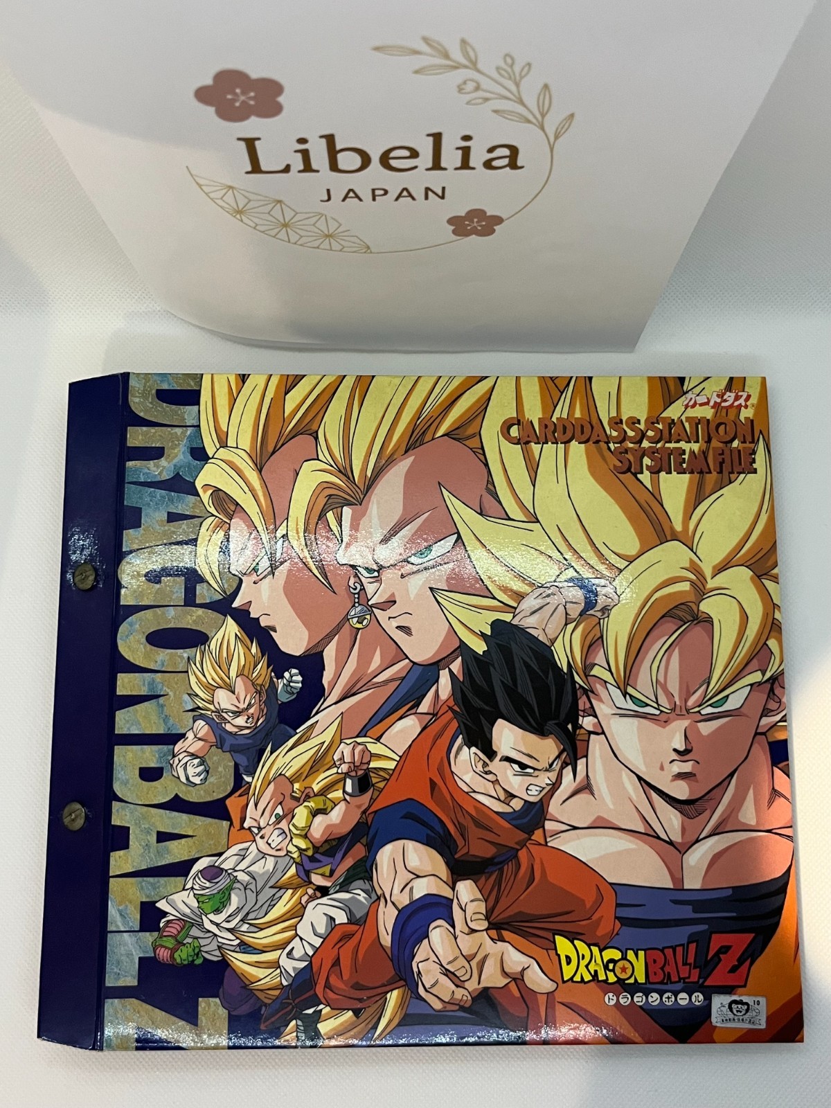 Dragon Ball Z Carddass Station System File Binder 114 Cards Japan