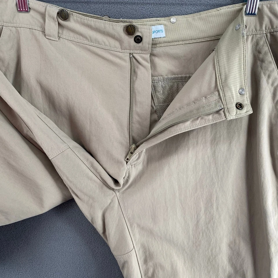 Pantalones deportivos Eastern Mountain para hombre 40 tostados ropa de trabajo al aire libre bolsillos para leñador Foto 4 de 4