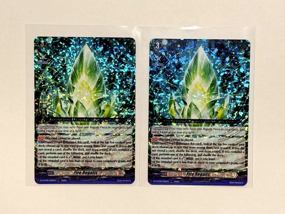 Cardfight!! Vanguard Generation Dragenesis - Fire Regalis RRR #DZ-BT06/020EN (2) - Image 3 of 4