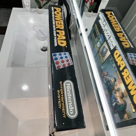 Nintendo NES Power Pad Video Game In Box With Game Great Condition