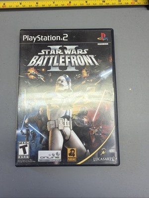Star Wars: Battlefront II PlayStation 2, 2005, Disc See Pictures