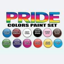 Reaper 09919 MSP Pride Paint Set Paint Sets