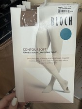 Bloch Contoursoft Adaptatoe Ladies Tights Tan Size L/XL New 3 Pairs