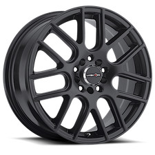 4 New 16x7 Vision 426h Cross Matte Black 5x112 Et38 Wheels Rims