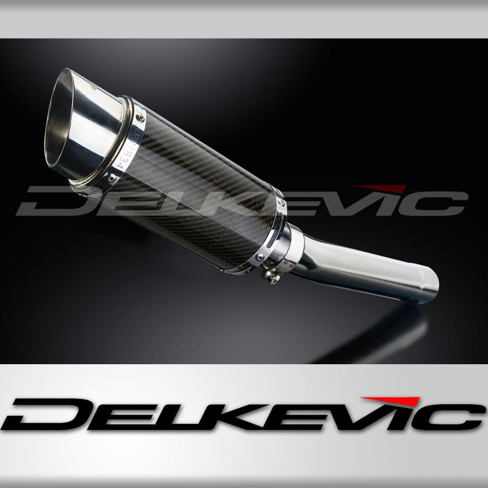 KAWASAKI ZX9R NINJA 1994-1997 200mm ROUND CARBON SILENCER EXHAUST