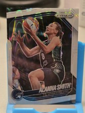 2025 Panini Prizm WNBA #101 Alanna Smith White Seismic Prizms