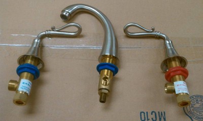 St Thomas Creations Double Handle Lavatory Faucet 3012 008 89