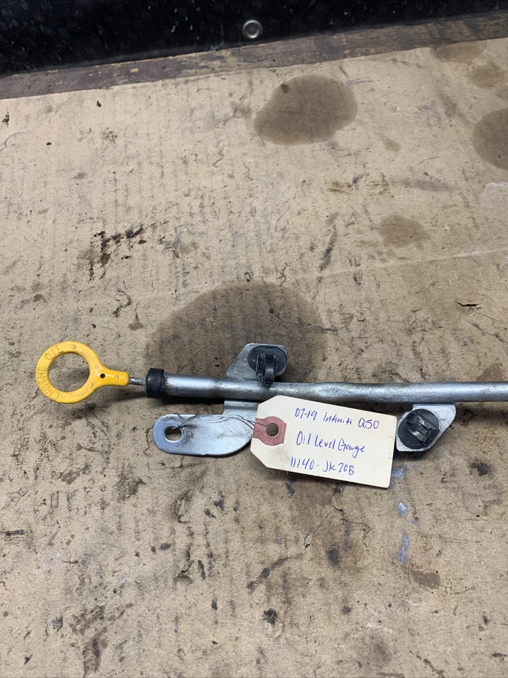 07-19 Infiniti Q50 Engine Oil Level Gauge Dipstick  11140-JK20B - Image 4 of 4